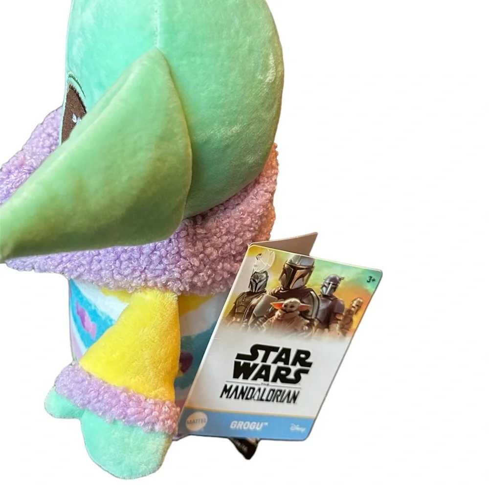Star Wars the Mandalorian Grogu Easter Plush Disney Mattel